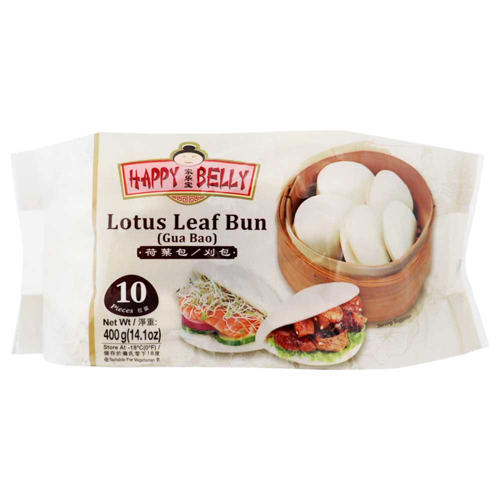 Pan Bao Happy Belly x 10 un 400 g - Global Gourmet Market